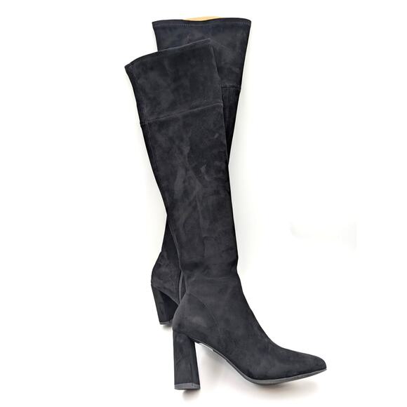 Jeffrey Campbell Parisah Over The Knee Boots Women's Black Size US7 EU38 - Picture 3 of 9